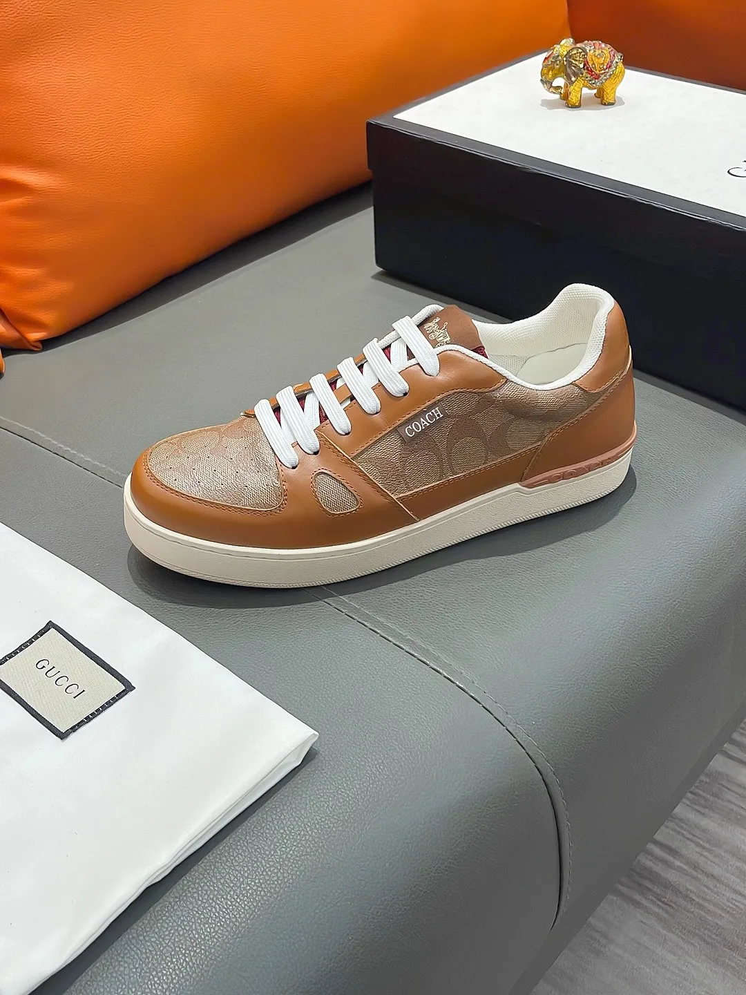 Men's shoes GUCCI "Gucci" P420 Regular size: 38-44 (casual shoes) Product materials: Selected cowhide upper, soft sheepskin lining; original outsole.